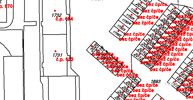 Hodkovice nad Mohelkou 49156659 na parcele st. 2019 v KÚ Hodkovice nad Mohelkou, Katastrální mapa