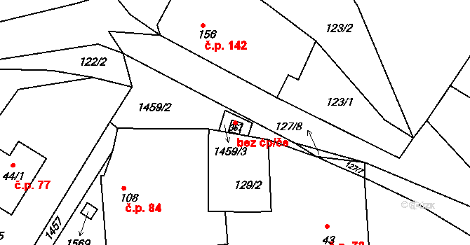 Kochánky 79406661 na parcele st. 367 v KÚ Kochánky, Katastrální mapa