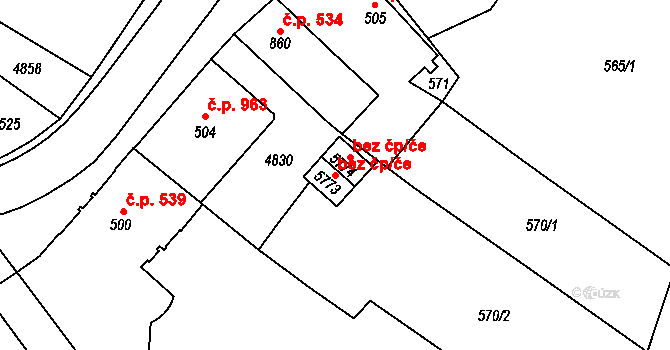 Dvůr Králové nad Labem 89986661 na parcele st. 5773 v KÚ Dvůr Králové nad Labem, Katastrální mapa