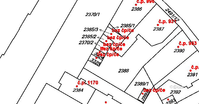 Duchcov 45075662 na parcele st. 3324 v KÚ Duchcov, Katastrální mapa