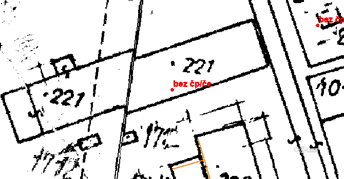 Dešenice 43469663 na parcele st. 221 v KÚ Dešenice, Katastrální mapa