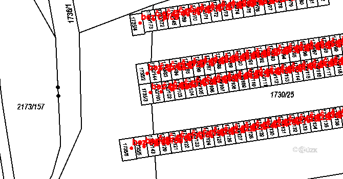 Miřetice u Klášterce nad Ohří 437, Klášterec nad Ohří na parcele st. 1730/102 v KÚ Miřetice u Klášterce nad Ohří, Katastrální mapa