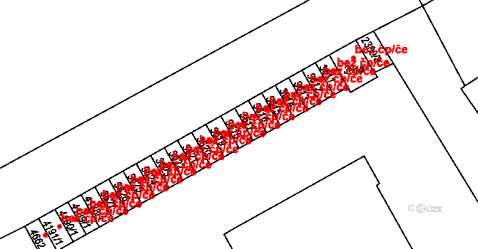 Jablonec nad Nisou 205, Katastrální mapa