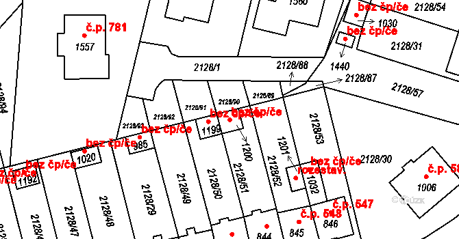 Zliv 41690664 na parcele st. 1200 v KÚ Zliv u Českých Budějovic, Katastrální mapa
