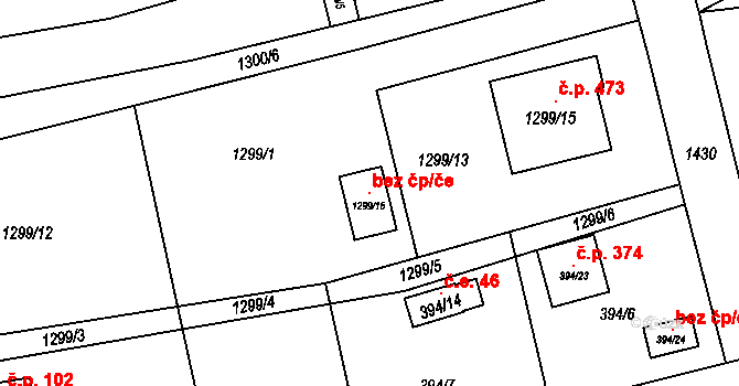 Divišov 146952669 na parcele st. 1299/16 v KÚ Divišov u Benešova, Katastrální mapa