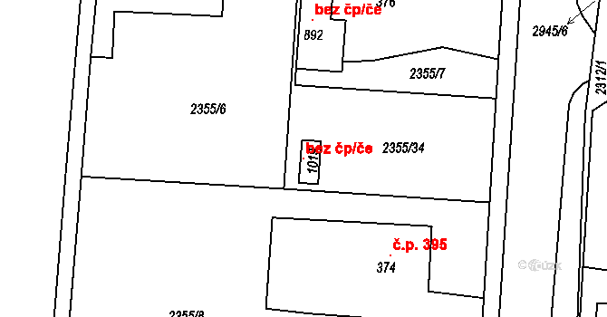 Černilov 115861670 na parcele st. 1019 v KÚ Černilov, Katastrální mapa
