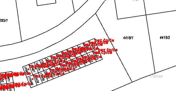 Jaroměř 40096670 na parcele st. 1700/4 v KÚ Jaroměř, Katastrální mapa