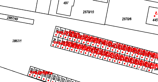 Borovany 115, Katastrální mapa