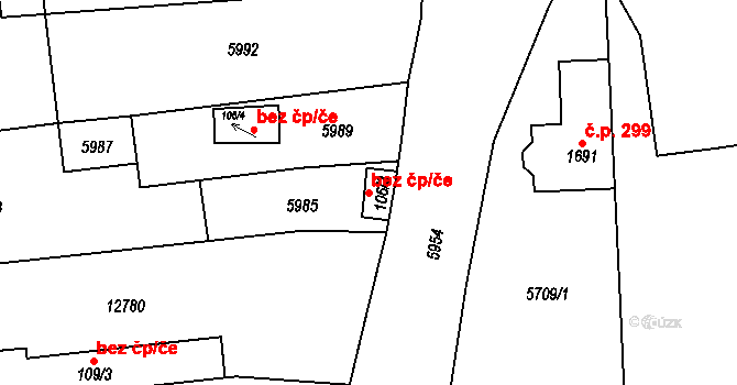 Hrušovany nad Jevišovkou 40967671 na parcele st. 106/3 v KÚ Hrušovany nad Jevišovkou, Katastrální mapa
