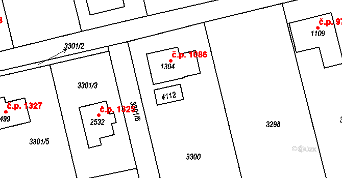 Lomnice nad Popelkou 49397672 na parcele st. 4112 v KÚ Lomnice nad Popelkou, Katastrální mapa