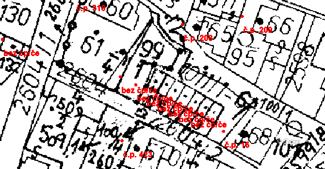 Kamenický Šenov 1 na parcele st. 1011/1 v KÚ Kamenický Šenov, Katastrální mapa