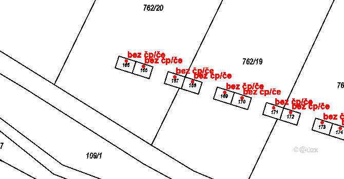 Křečovice 39332675 na parcele st. 167 v KÚ Křečovice u Neveklova, Katastrální mapa