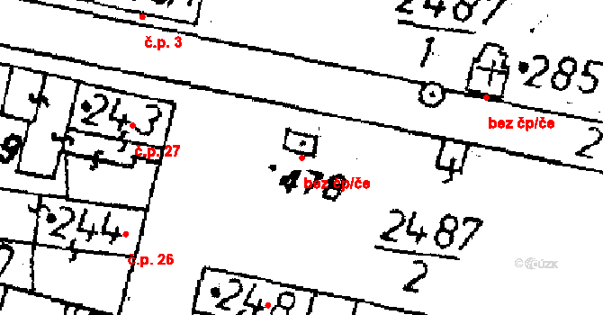 Plánice 45181675 na parcele st. 478 v KÚ Plánice, Katastrální mapa