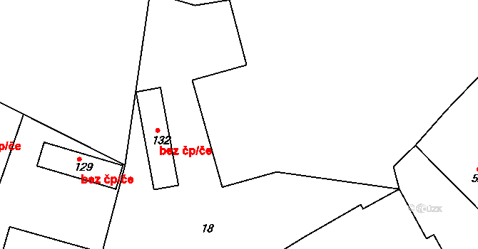 Lhota 9, Přelouč na parcele st. 6 v KÚ Lhota pod Přeloučí, Katastrální mapa