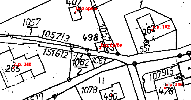 Jeřmanice 42733677 na parcele st. 498 v KÚ Jeřmanice, Katastrální mapa