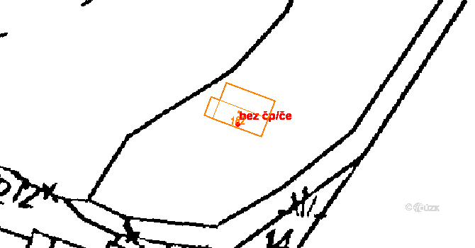 Králíky 49468677 na parcele st. 182 v KÚ Dolní Hedeč, Katastrální mapa