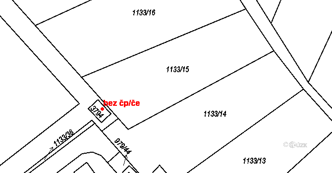 Dvůr Králové nad Labem 3295 na parcele st. 6125 v KÚ Dvůr Králové nad Labem, Katastrální mapa