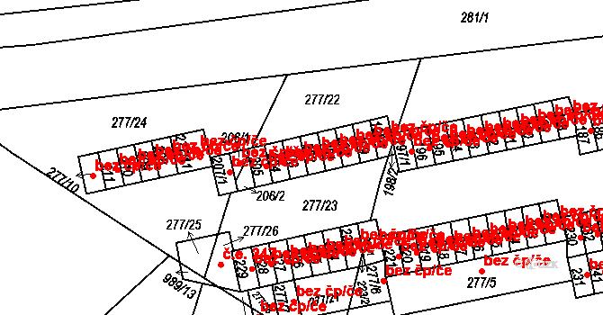 Chlumec 41248678 na parcele st. 203 v KÚ Chlumec u Chabařovic, Katastrální mapa