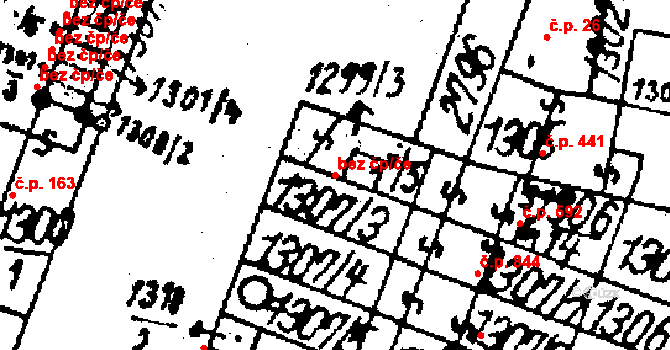Kostelec na Hané 41413679 na parcele st. 1299/5 v KÚ Kostelec na Hané, Katastrální mapa