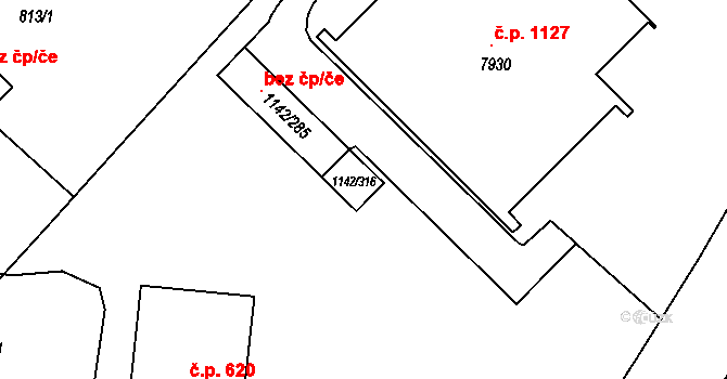 Objekt 121281680, Katastrální mapa
