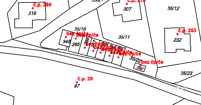 Janské Lázně 38986680 na parcele st. 258 v KÚ Janské Lázně, Katastrální mapa
