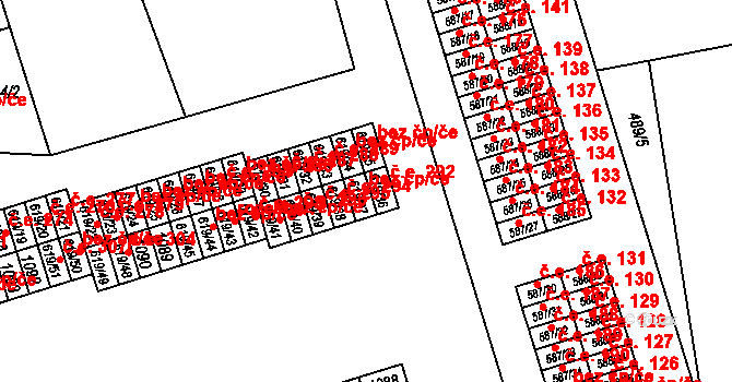 Litvínov 43692681 na parcele st. 619/37 v KÚ Hamr u Litvínova, Katastrální mapa