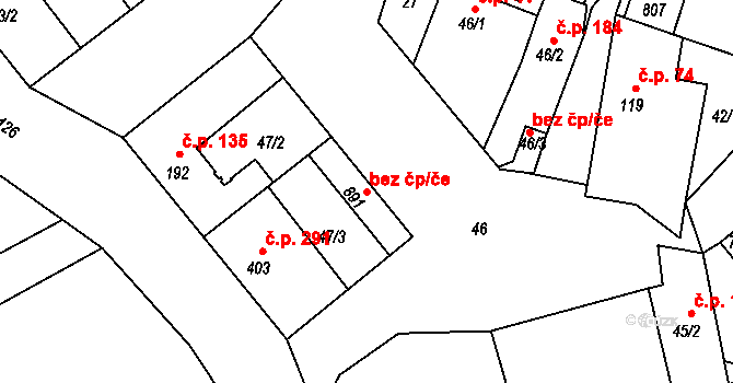 Kamenné Žehrovice 38565684 na parcele st. 891 v KÚ Kamenné Žehrovice, Katastrální mapa