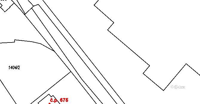 Veverská Bítýška 48597686 na parcele st. 2592 v KÚ Veverská Bítýška, Katastrální mapa