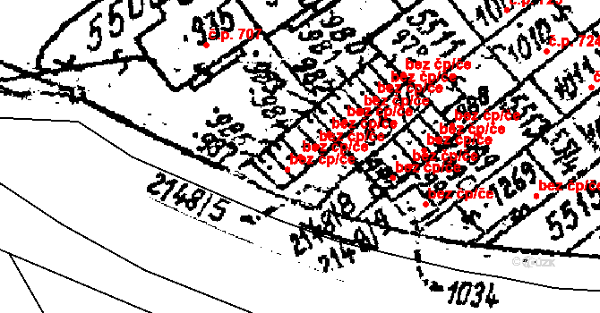 Kobylí 40655687 na parcele st. 986 v KÚ Kobylí na Moravě, Katastrální mapa