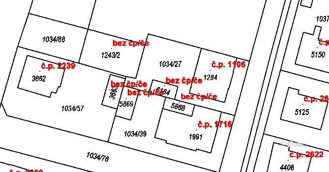 Dvůr Králové nad Labem 118094688 na parcele st. 6164 v KÚ Dvůr Králové nad Labem, Katastrální mapa