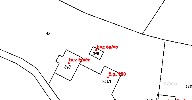 Lukavice 47885688 na parcele st. 346 v KÚ Lukavice u Rychnova nad Kněžnou, Katastrální mapa