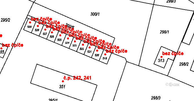 Slatina nad Zdobnicí 48336688 na parcele st. 520 v KÚ Slatina nad Zdobnicí, Katastrální mapa