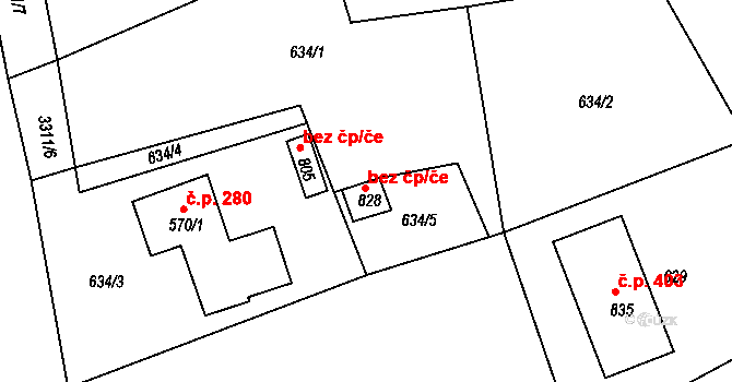 Objekt 147850690, Katastrální mapa