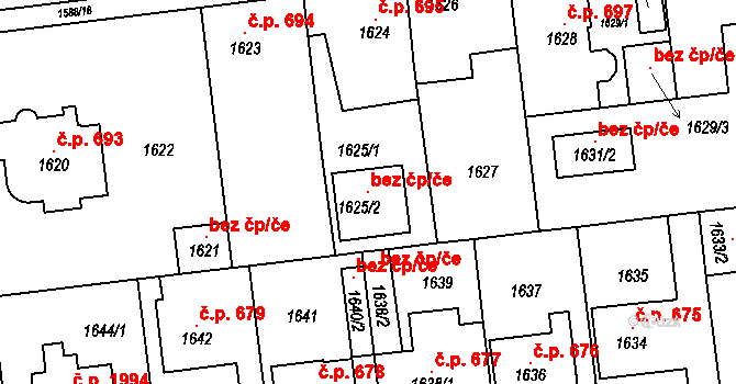 Objekt 147855691, Katastrální mapa