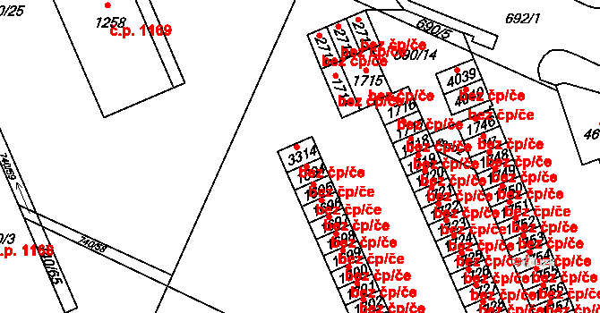 Blansko 1130, Katastrální mapa