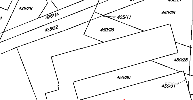 Bílá Lhota 47412691 na parcele st. 140/5 v KÚ Řimice, Katastrální mapa