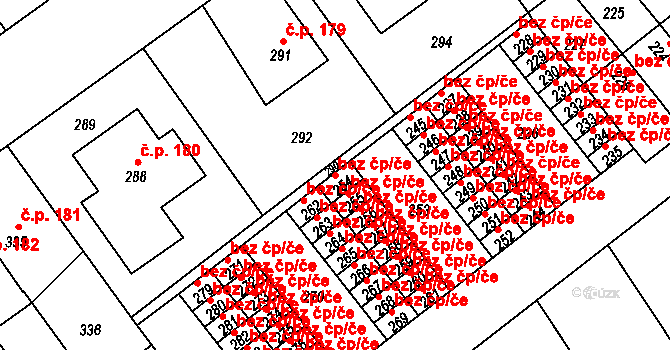 Přerov 41926692 na parcele st. 254 v KÚ Kozlovice u Přerova, Katastrální mapa