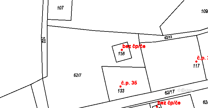 Smilkov 5 na parcele st. 159 v KÚ Smilkov, Katastrální mapa