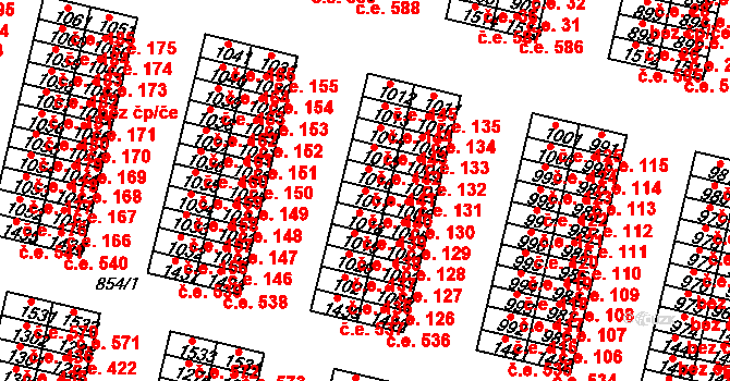 Řetenice 140, Teplice na parcele st. 1017 v KÚ Teplice-Řetenice, Katastrální mapa