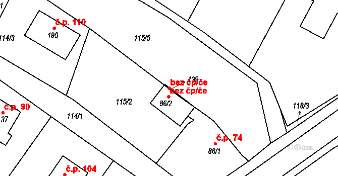 Líšťany 45744696 na parcele st. 139 v KÚ Líšťany, Katastrální mapa