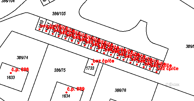 Letohrad 102969698 na parcele st. 1819 v KÚ Letohrad, Katastrální mapa