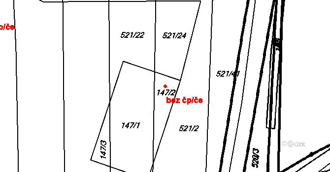 Bělov 44951698 na parcele st. 147/1 v KÚ Bělov, Katastrální mapa