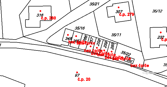 Janské Lázně 38986701 na parcele st. 266 v KÚ Janské Lázně, Katastrální mapa