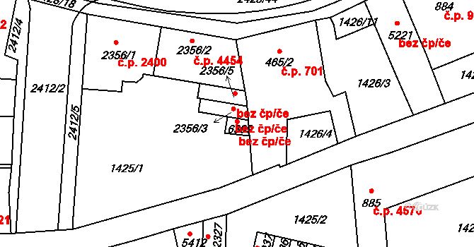 Jablonec nad Nisou 314, Katastrální mapa