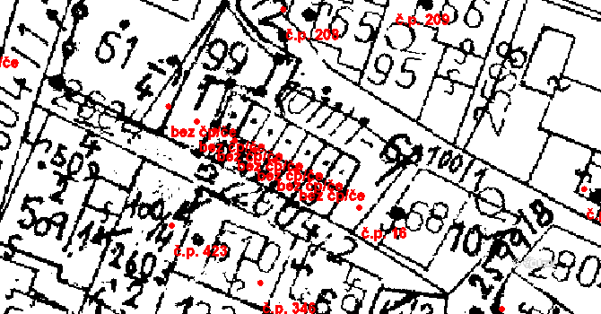 Kamenický Šenov 4 na parcele st. 1011/4 v KÚ Kamenický Šenov, Katastrální mapa