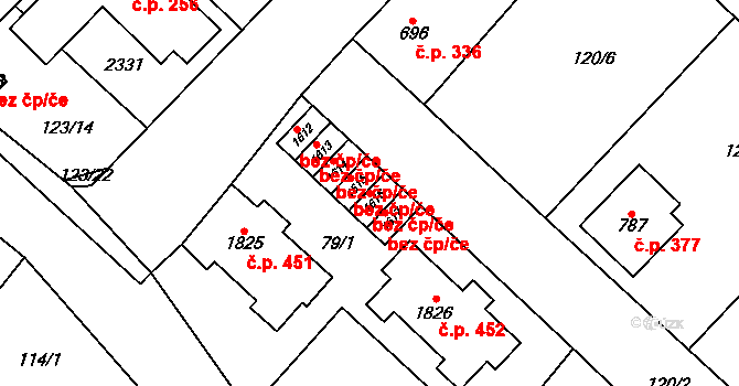 Jílové u Prahy 41689704 na parcele st. 1616 v KÚ Jílové u Prahy, Katastrální mapa