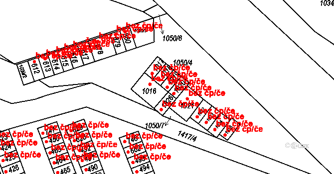 Ústí nad Orlicí 41379705 na parcele st. 1019 v KÚ Hylváty, Katastrální mapa
