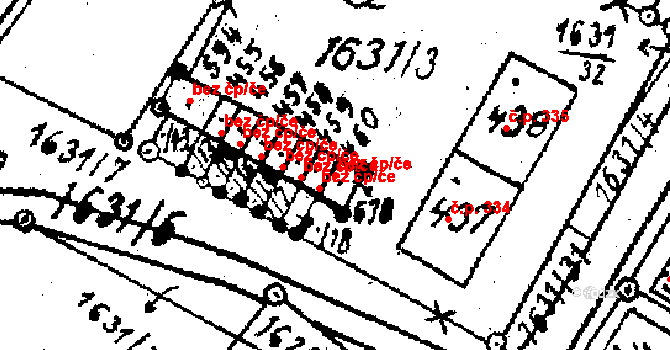 Horní Štěpánov 42959705 na parcele st. 578 v KÚ Horní Štěpánov, Katastrální mapa