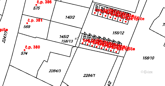Heřmanův Městec 43685706 na parcele st. 1007 v KÚ Heřmanův Městec, Katastrální mapa