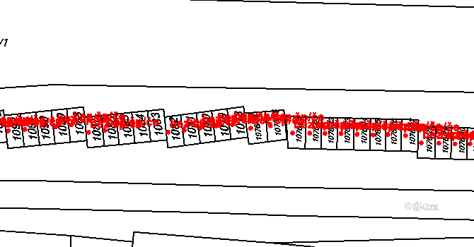 Horní Suchá 78661706 na parcele st. 1078 v KÚ Horní Suchá, Katastrální mapa